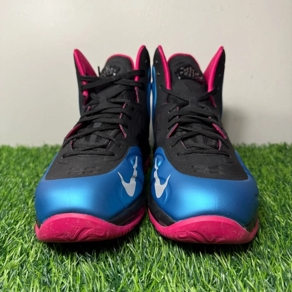 Nike Air Max Hyperposite Fireberry Blue Pink Black - Picture 6 of 11
